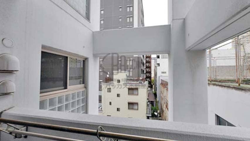 ヴィクトワール神崎※現地4階南向きの眺望（2015年4月撮影）