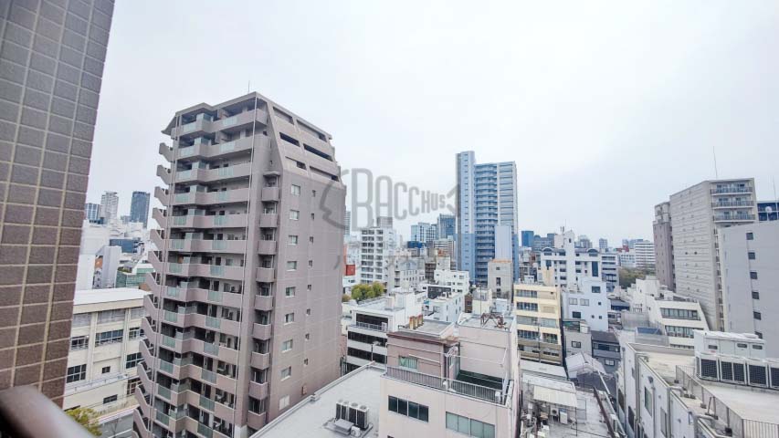 KAISEI江戸堀※現地10階南東向きの眺望（2022年3月撮影）