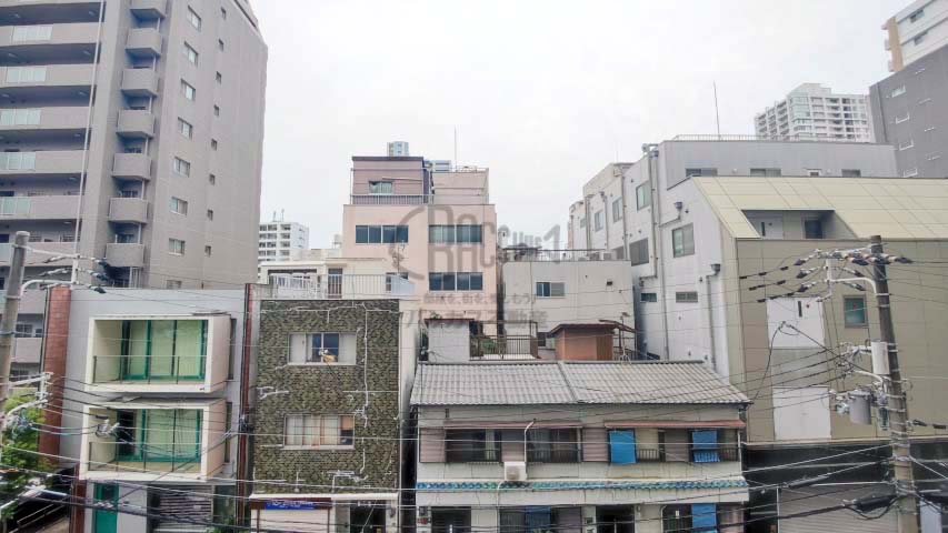 KAISEI江戸堀※現地4階南向きの眺望（2022年6月撮影）