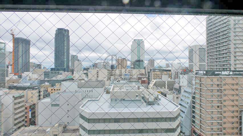 リーガルタワー大阪※現地14階東向きの眺望（2019年7月撮影）