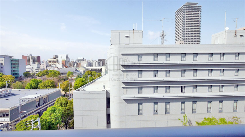KAISEI四天王寺※現地8階北向きの眺望（2018年04月撮影）