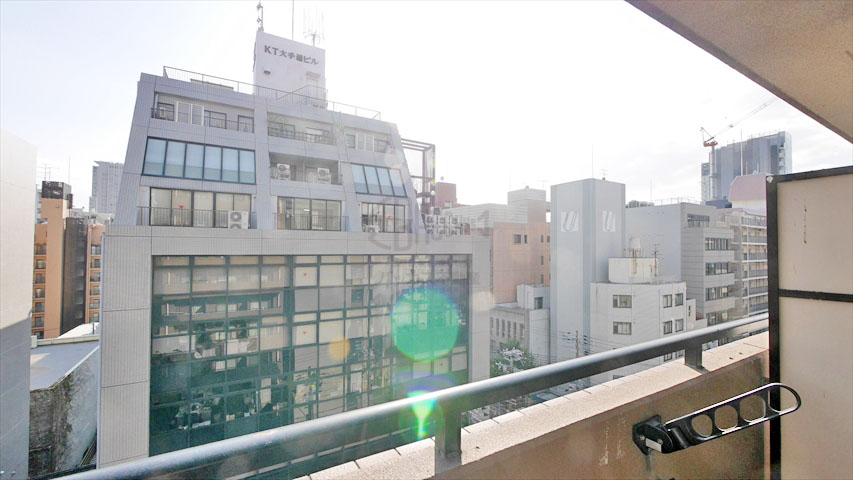 KAISEI大手前※現地8階南西側の眺望（2017年11月撮影）
