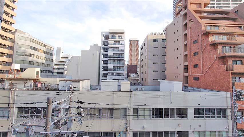 KAISEI本町※現地5階南向きの眺望（2021年4月撮影）