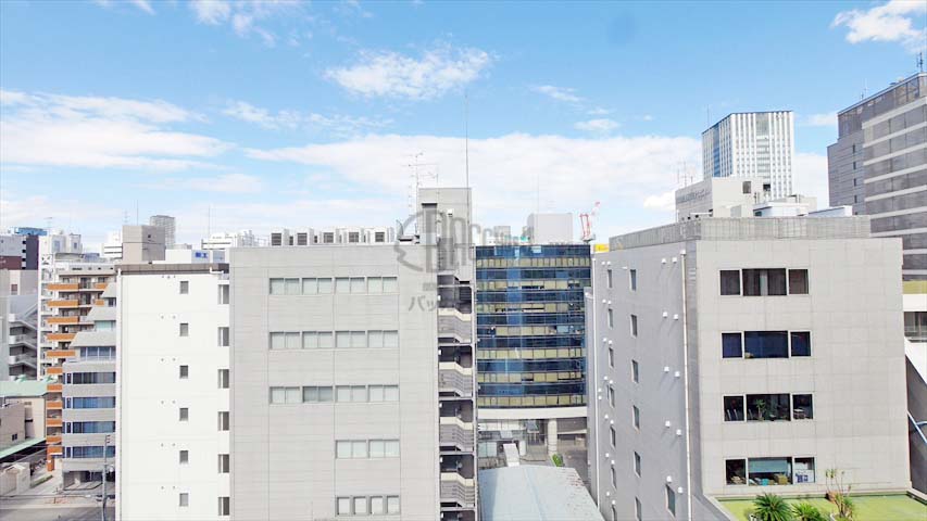 KAISEI本町※現地11階北向きの眺望（2018年10月撮影）