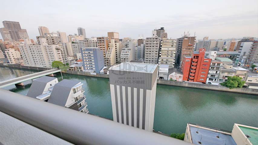 南堀江アパートメントシエロ※現地12階南向きの眺望