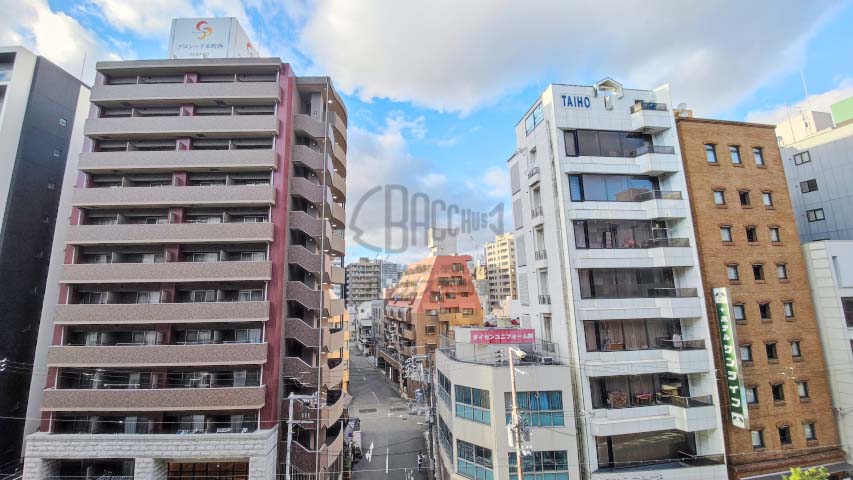 KAISEI本町通※現地6階北向きの眺望（2021年9月撮影）