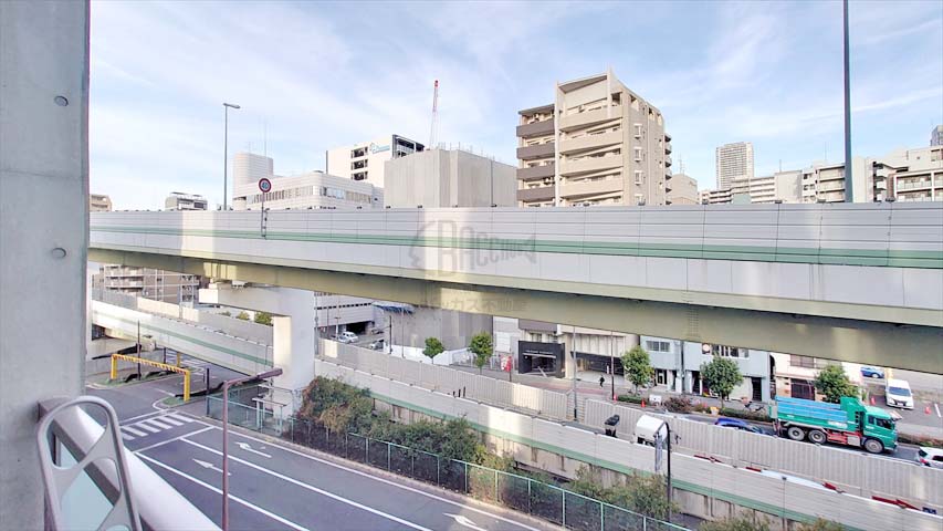 新町レジデンスこうずや（shinmachi Residence Kouzuya)※現地5階北東向きの眺望（2021年3月撮影）